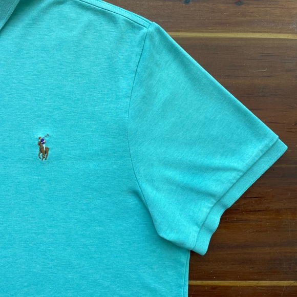 Men’s Polo Ralph Lauren Short Sleeve Classic Fit Soft Cotton Polo/Collared Shirt - Picture 7 of 12